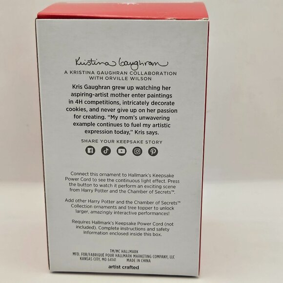 Hallmark 2024 DOBBY Storytellers Harry Potter & the Chamber of Secrets Wizard - Picture 7 of 9